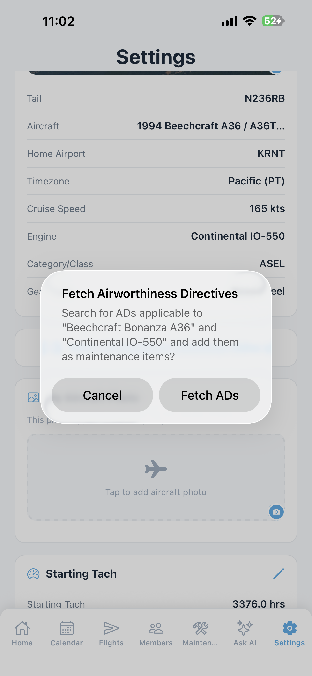 Fetch ADs